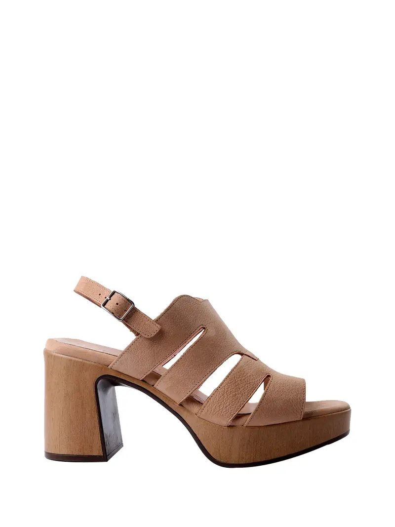 Wonders Sandalo con Tacco Donna Sand - Beige