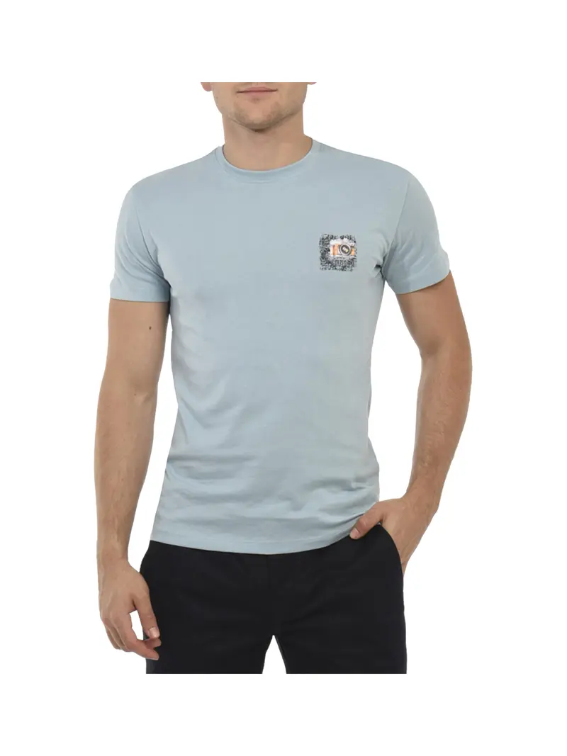 Yes Zee T-Shirt Uomo Azzurro - Blu