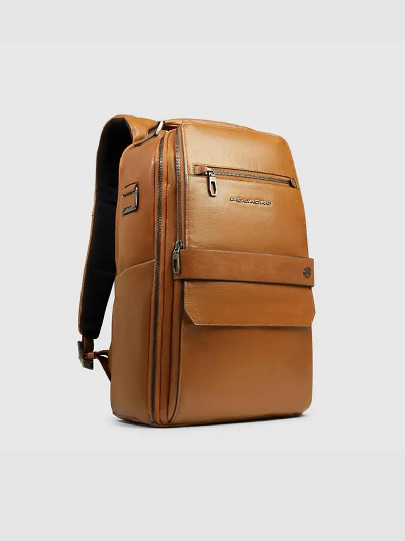 zaino 14'' in pelle bufalo