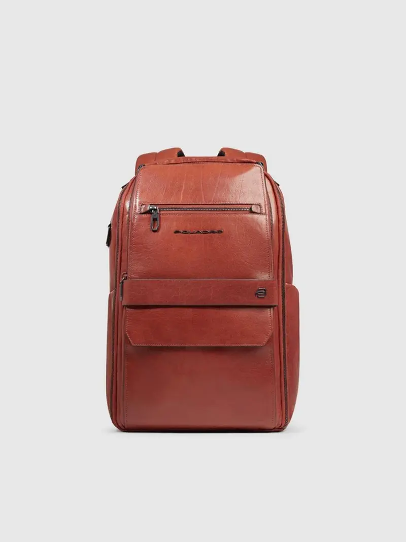 zaino 14'' in pelle bufalo
