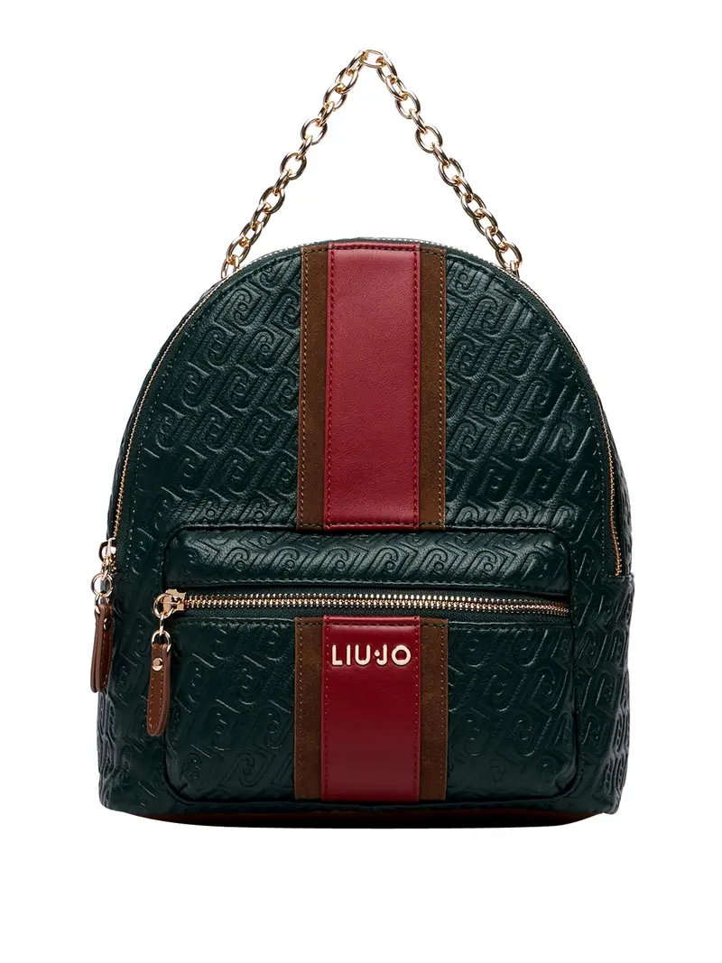 Zaino Con Logo Monogram Liu Jo - Foresta