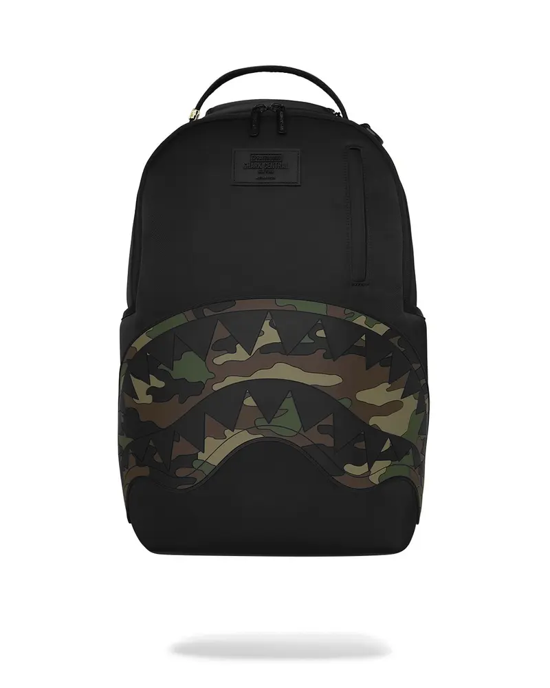 Zaino nero/camuflato per bambino
