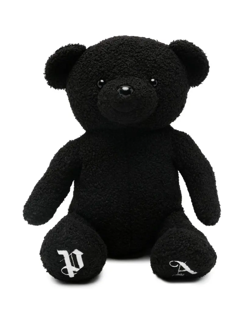 Zaino nero motivo orso per bambino